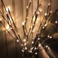 77CM LED Willow Branch Floral Night Light Battery Operated with 20 Bulbs for Home Office Party Garde