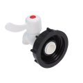 2 Inch IBC S60x6 Water Tank Tap Adapter Connector Replacement Valve Fitting Parts for Garden Faucet