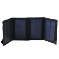 30W 5V Foldable Sunpower Solar Panel Charger Solar Power Bank USB Backpack Camping Hiking