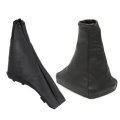 Gear Stick Gaiter Boot Cover with Handbrake Sleeve Cover For Opel Astra G Zafira A 1998-2004