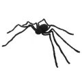 125cm Black Spider Halloween Props Spider Web Plush Cotton Haunted House Decoration Toys With OPP Ba