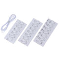 20pcs 3V SMD Lamp Beads with Optical Lens Fliter and 2M Wire for 32-65 inch LED TV Repair