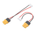 2 PCS URUAV XT60 Male Connector to XH Connctor Plug Charging Cable for 4-6S Lipo Battery for Paralle