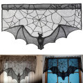 Halloween Bat Lace Props Table Lamp Window Curtain Fireplace Cloth Home Decorations