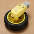 Rubber Wheel + 3V-6V DC TT Motor For  Smart Robot Car