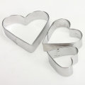 12 Pcs Stainless Steel Flower Heart Biscuit Cake Cookied Mould Cutter