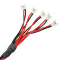 2 In 5 JST Plug Connector With Wire Cable 15cm For RC Helicopter Model