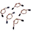5pcs 4 Pin 20cm 2.54mm Jumper Cable DuPont Wire For  Female To Female