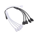4 Pin 1 to 4 Flexible LED Connector Cable Splitter For RGB Strip Light
