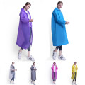 Non-disposable Stylish Adult Lightweight Hooded Raincoat Breathable Tour