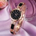 LVPAI Stainless Steel Rhinestone Women Bracelet Watch Elegant Design Quartz Watch (NO. NO.3)