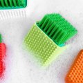 Silicone Cleaning Brush Makeup Cleaner Washing Scrubber Tool Laundry Clean Brush Washing Tool...
