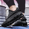 19 Seasons New Men's Front Shoes Trend Breathable Flying Woven Mesh Shoes Increased Sports Casual Me