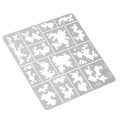 1/35 Stainless Steel AFV Digital Camo Spray Template Stenciling Leakage Spray Mould