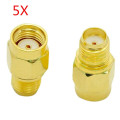 5pcs SMA Female To RP-SMA Male Adapter Connector for RC