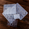 248Pcs Resin Casting Molds Jewelry Making Silicone Mould Metal Pendant Craft Kit