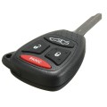 New Car Uncut Keyless Remote Key Shell Case Replacement for Chrysler Dodge Jeep