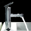 Bathroom Kitchen Wash Basin Faucet Two Hole Hot&Cold Mixer Water Taps