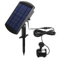 6V 1.8W Solar Panel Powered Water Fountain Pump For Pool Pond Garden Outdoo