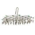 35 Pegs Clothes Home Hooks Underwear Socks Gloves Drying Rack Clothes Hanger Folding
