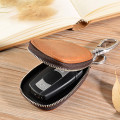 New Men Genuine Leather Car Key Case Key Bag Holder