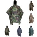 New Multifunctional Camouflage Rain Coat Outdooors Travel Rain Coat Cycling Camouflage Poncho