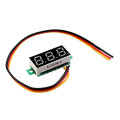 10pcs 0.28 Inch Three-wire 0-100V Digital Red Display DC Voltmeter Adjustab