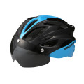 New Bicycle Helmet Goggles Road Riding Helmet With Mountain Bike Windshield Glas