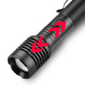800LM XHP50 LED Powerful Flashlight Type-C Rechargeable Zoomable Flash Light Power By 18650/3*AAA Ba