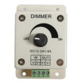 DC 12-24V 8A Adjustable Dimmer Switch Control For Single Color LED Strip