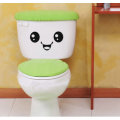 Cute Smiling Face Stickers Bathroom Waterproof Toilet Stickers Closestool Stickers