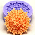 F0127 Silicone Flower Cake Mould Soap Chocolate Fondant Mould