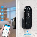 Bakeey Fingerprint Door Lock bluetooth Passcode Rfid Card Keyless Waterproof Electronic Lock Work wi