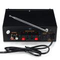 300W 12V/ 220V HIFI Amplifier Audio Stereo Power FM Radio USB/TF 2CH Car Home