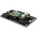 Catda Raspberry Pi 4B/3B 7-inch Monitor Display HDMI Touch Screen Computer Jetson Nano with Speaker