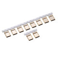 10PCS 3.1 TYPE-C Stretch Male Shell Full Gold-Plated 1U 24P Double-Sided Splint 0.9 Card Hook Foot L