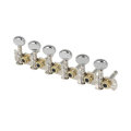 Silver+Gold Guitar String Tuning Pegs Tuners Machine Heads Guitar Parts