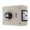 AC 0-220V 4000W Adjustable Voltage Speed Temperature Dimmer Controller For Thermostat Light Fan Moto