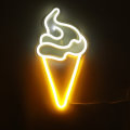 Ice cream LED Neon Sign Light Visual Artwork Night Light Wall Lamps Bedroom Home