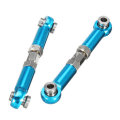 REMO P2512 Blue Aluminum Steel Ring Rod Ends For Truggy Buggy Short Course 1631 1651 1621