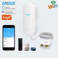 ANGUS SW100 Tuya Wifi Water Leak Alarm Water Immersion Detector Smart Home Alarm Overflow Security S