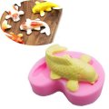 Koi Fish Cartoon Silicone Fondant Cake mold 3D Fish Candle Moulds Soap Chocolate Baking Mold for The
