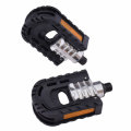 Pair Aluminum Alloy Bicycle Foldable Pedals 9/16" 14mm For Road Mountain Bike