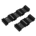 15Pcs 34*12*25 Plum Blossom Radiator Heat Sink for TO-220 Package Dedicated YV25