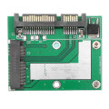 2Pcs mSATA SSD to 2.5 Inch SATA 6.0GPS Adapter Converter Card Module Board Mini Pcie SSD Compatible
