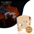 NAOMI 1PC Master AA Grade Snow Flake Like Maple Violin Bridge With E Ebony Inlay Fit For 4/4 Size Vi