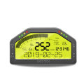 DO903III  12V 8-In-1 DPU Rally OBD2 Gauge Digital Display LCD Screen Race Dash Gauge Dashboard Senso