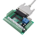 5 Axis Stepper Driver For Mach3 Protection Transmission Anti Reverse Module Board CNC Controller