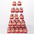 5 Tiers Cake Stand Acrylic Cake Display Stand Transparent Tray Cupcake Holder Wedding Birthday Cake