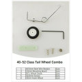A Set 40-52 Class Tail Landing Gear Kit Rear 3 Points RC Wheel for RC Plane Fixed Wing